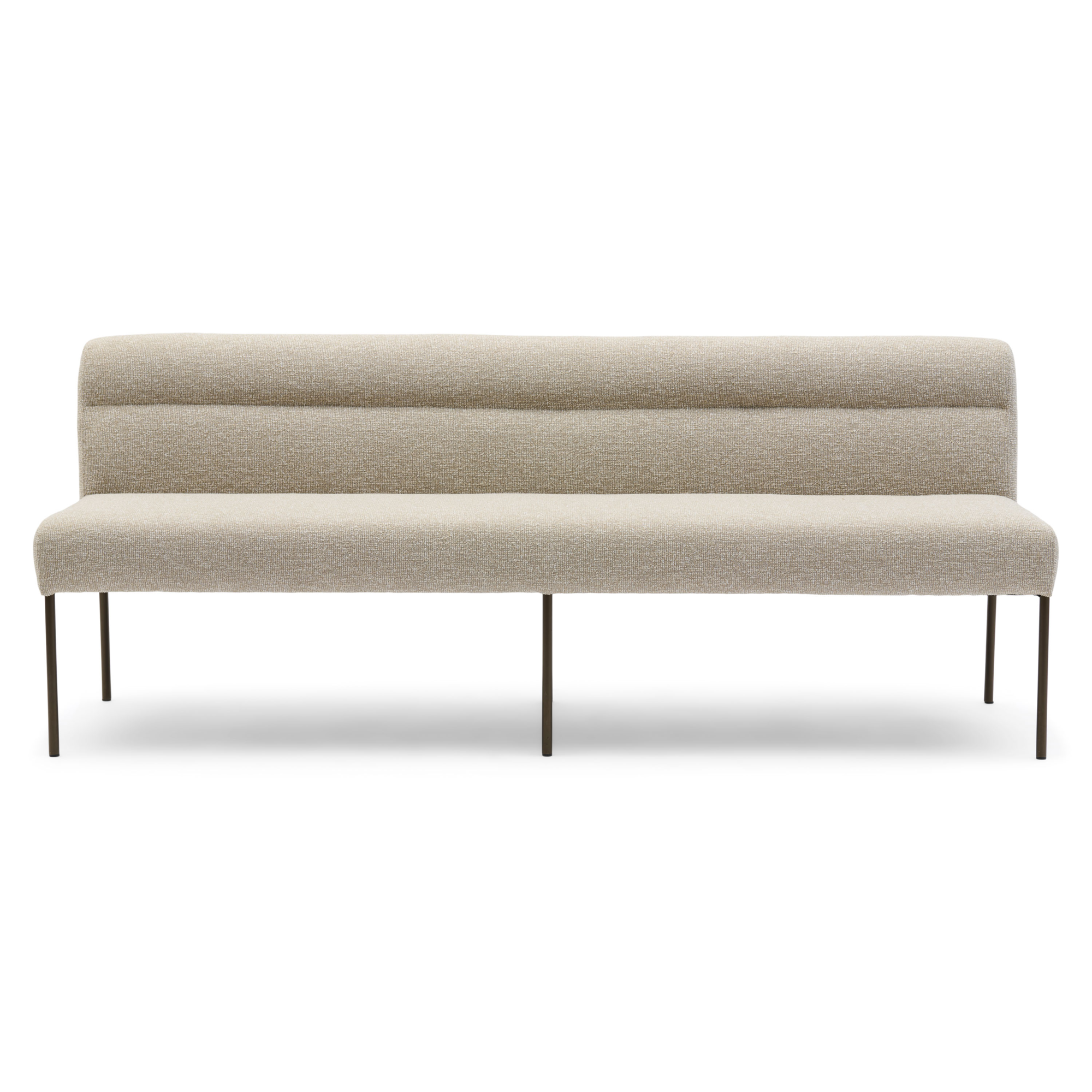 Eetkamerbank Mia lodge beige 200 cm
