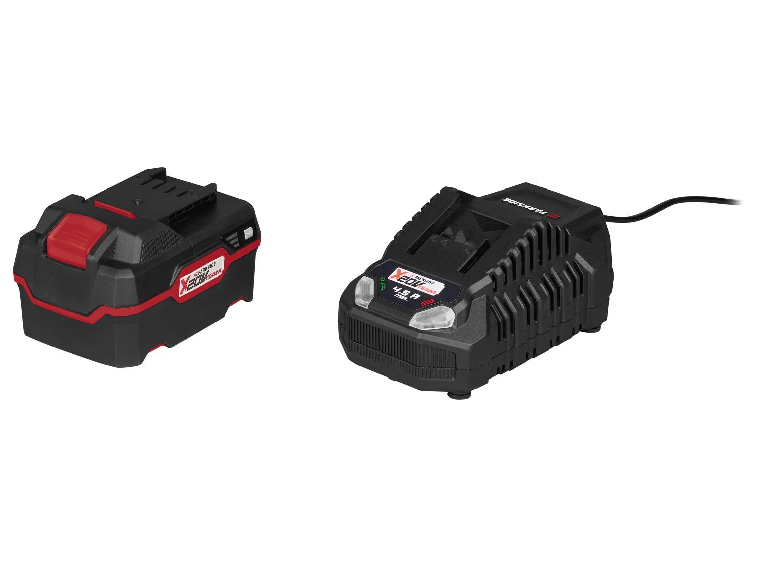 PARKSIDE Set cl  chocs sans fil PASSK 20-Li C4 + batterie + chargeur, 20 V