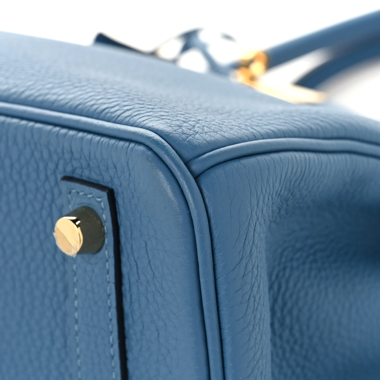 Togo Birkin 30 Bleu Azur - Top Club