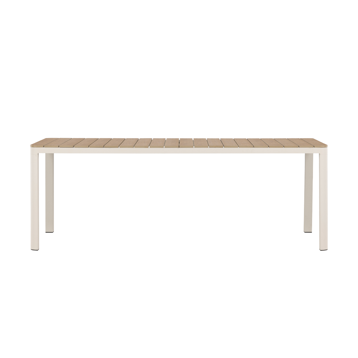 Tuintafel Ingo polywood 210x90 cm beige