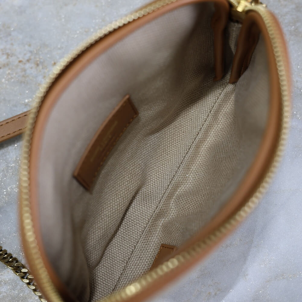 YSL GABY zipped pouch in canvas - Top Club