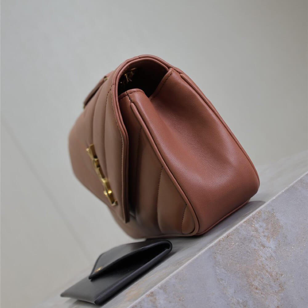 YSL LOULOU small in MATELASSE lambskin - Top Club