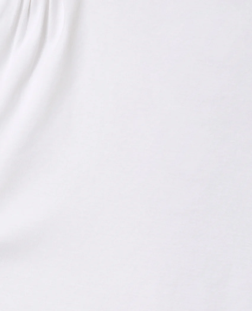 Pimkie T-shirt sans manches avec col montant et fronces