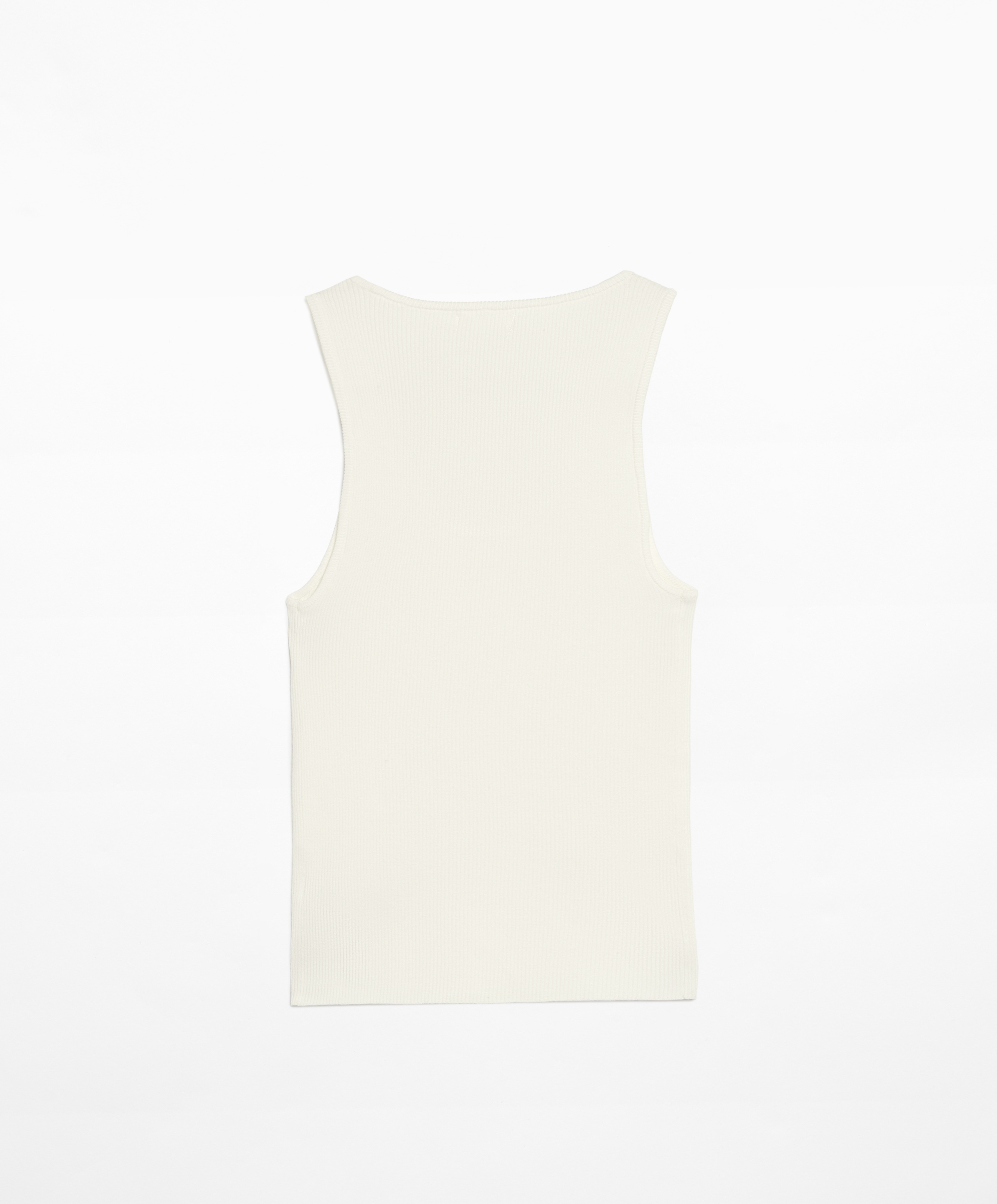 OYSHO Knit sleeveless T-shirt