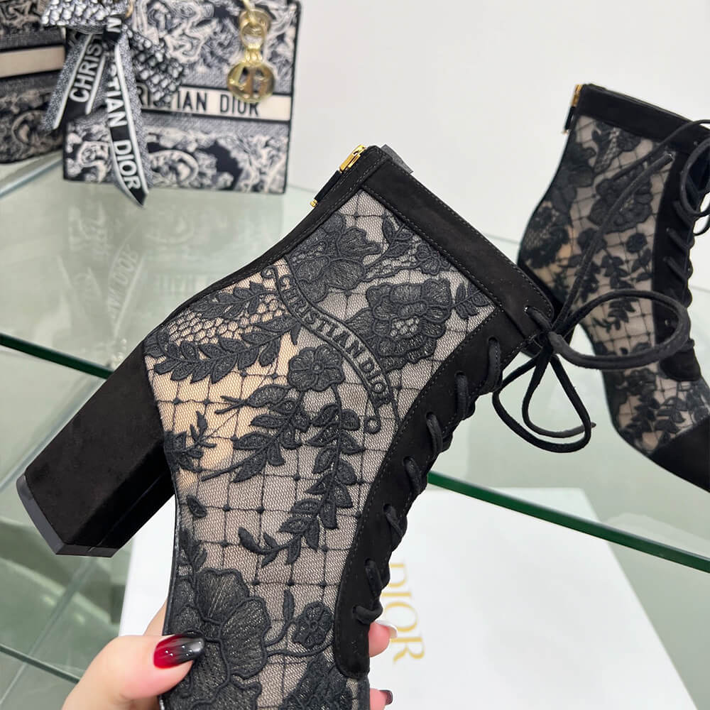 Dior Naughtily-D Heeled Ankle Boot - Top Club