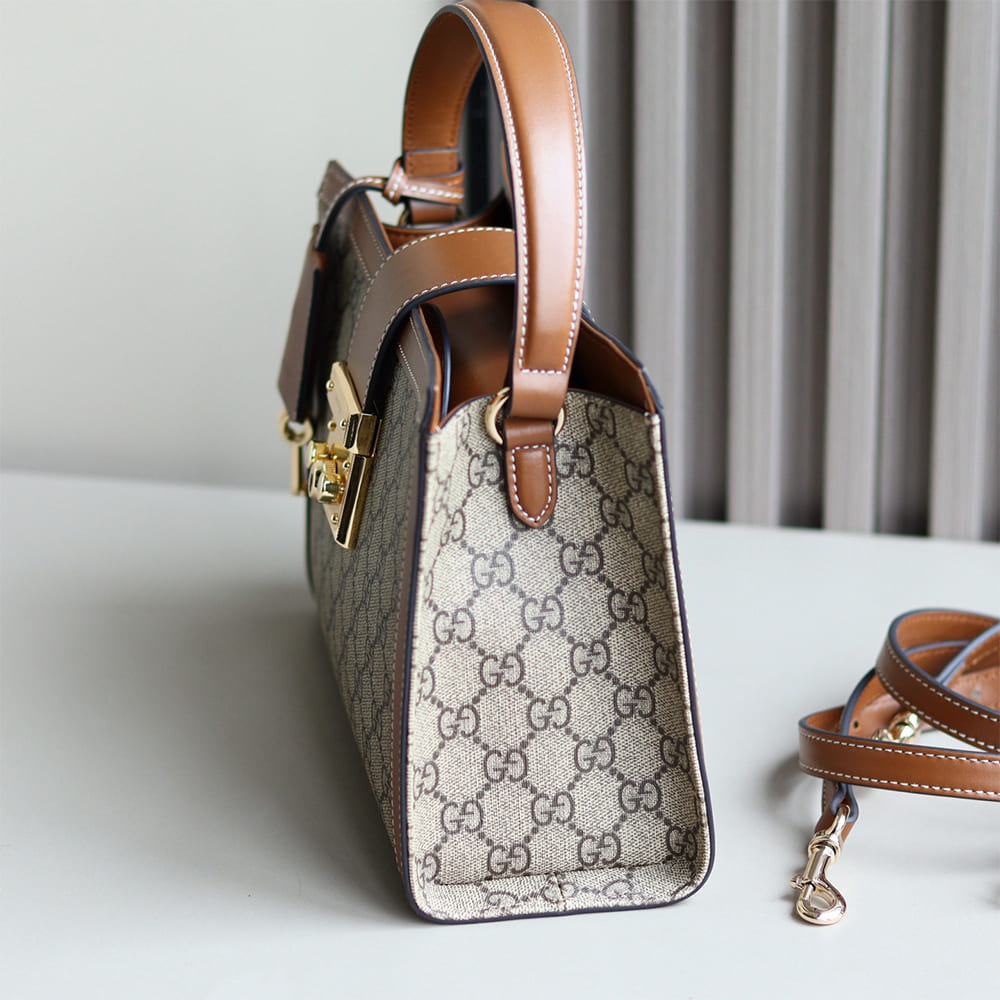 Gucci Padlock medium top handle bag - Top Club