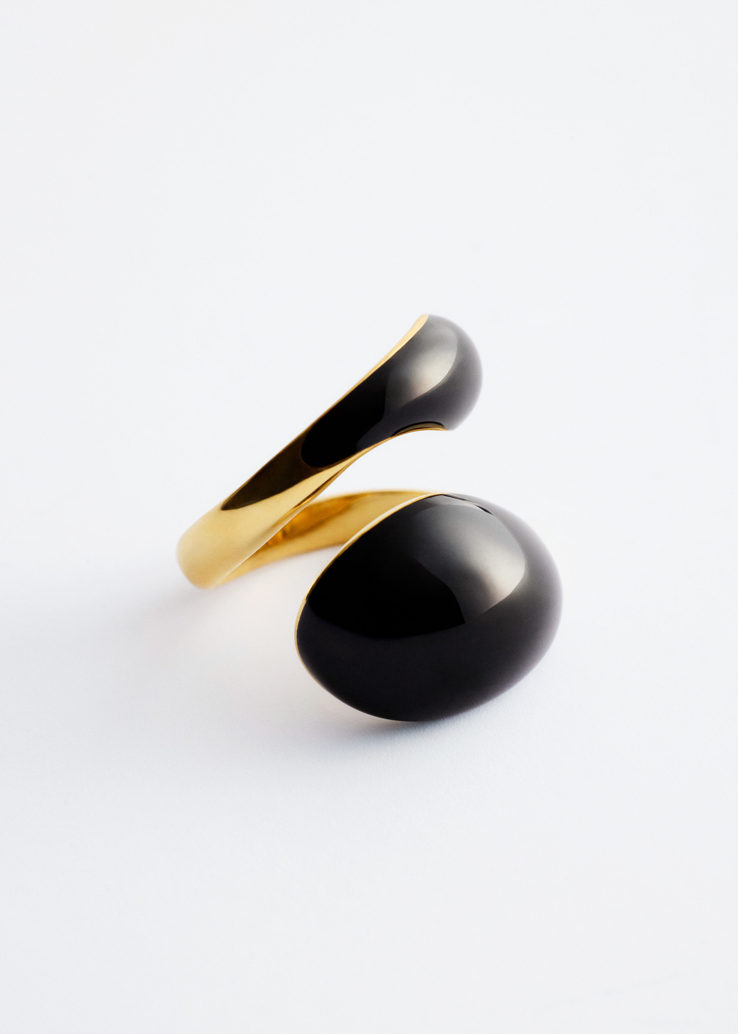 & Other Stories DOUBLE-TWIST SCULPTURAL RING