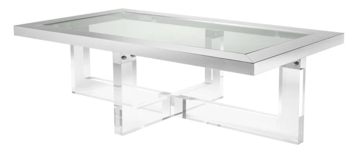 Luxury coffee table 140 x 80.5 x H. 43 cm - designer living room table