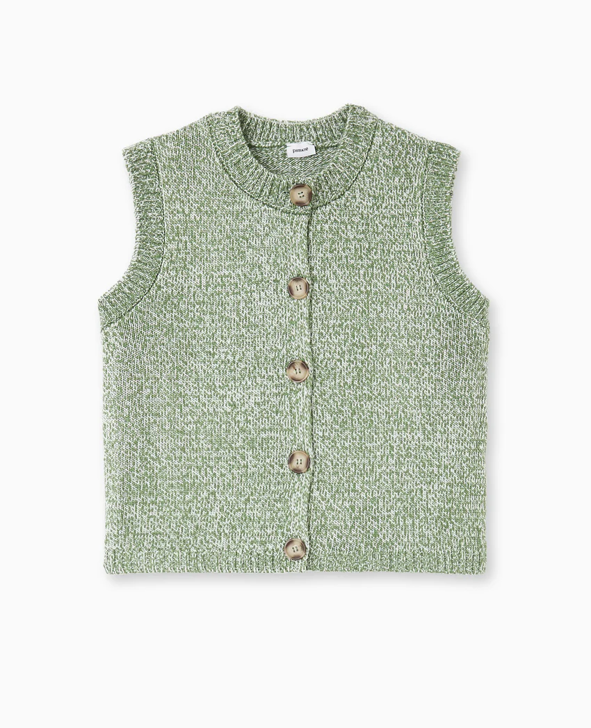 Pimkie Gilet sans manches en maille moulinée