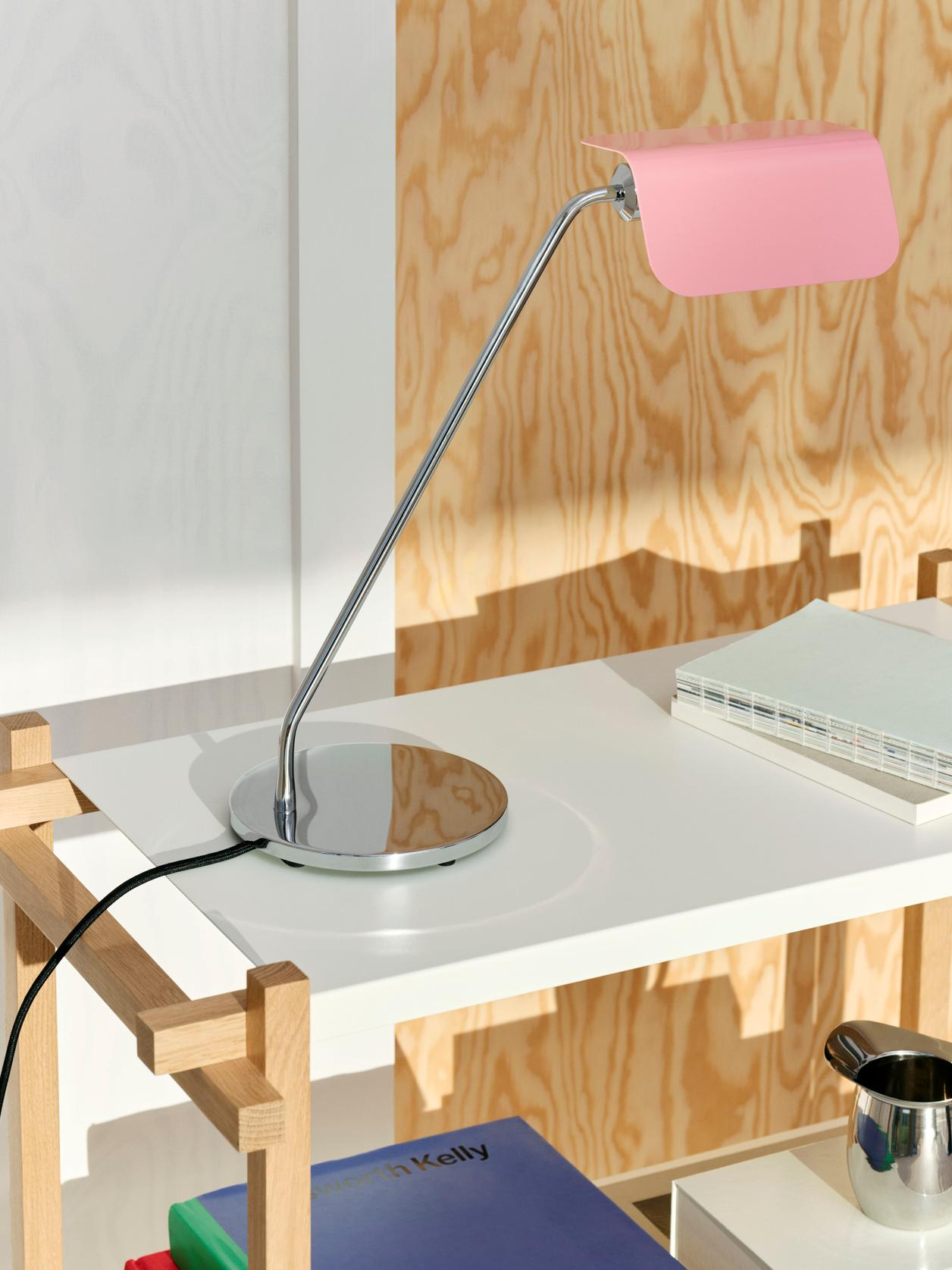 Bureaulamp Apex luis pink