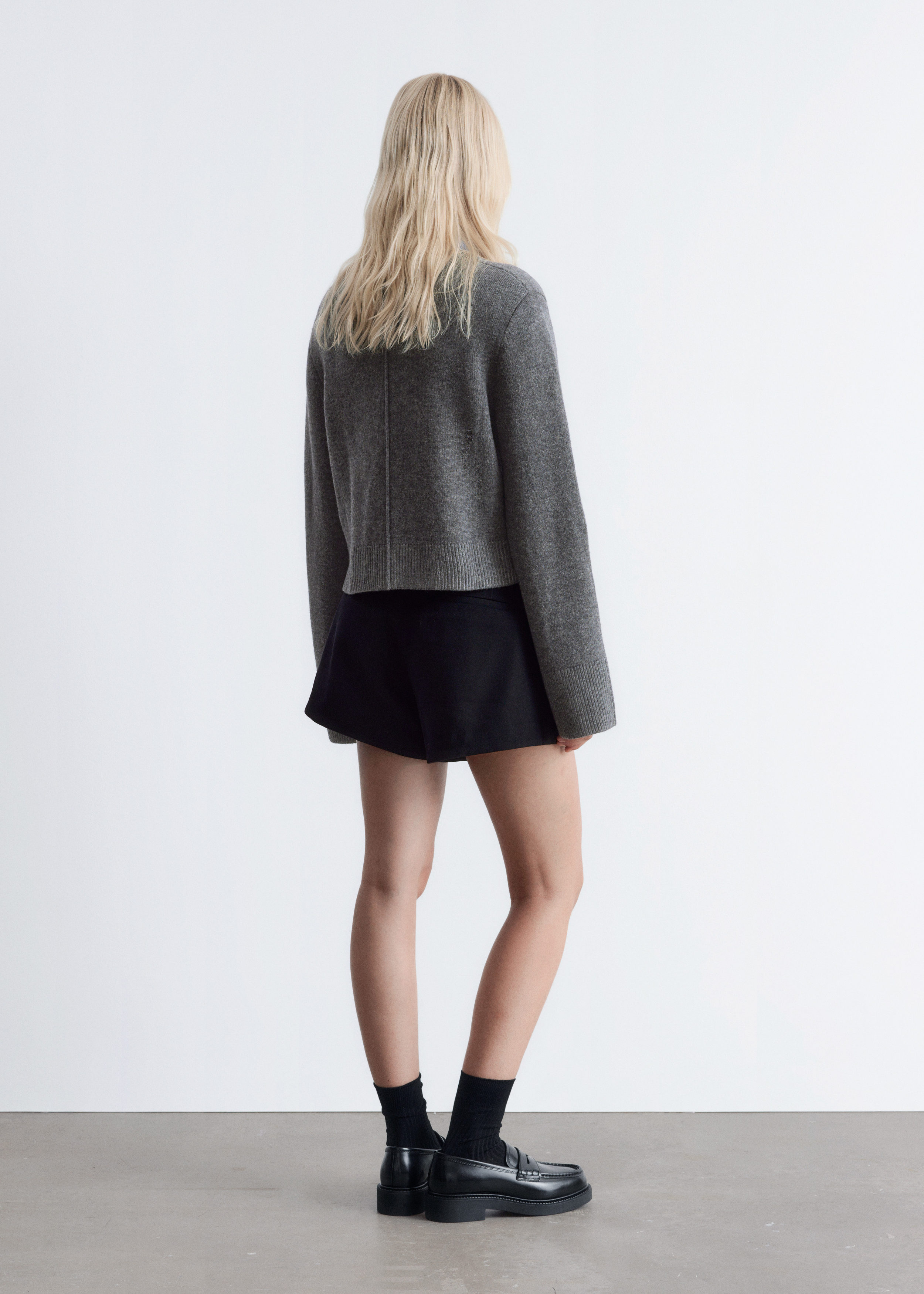 & Other Stories CROPPED BOXY CARDIGAN