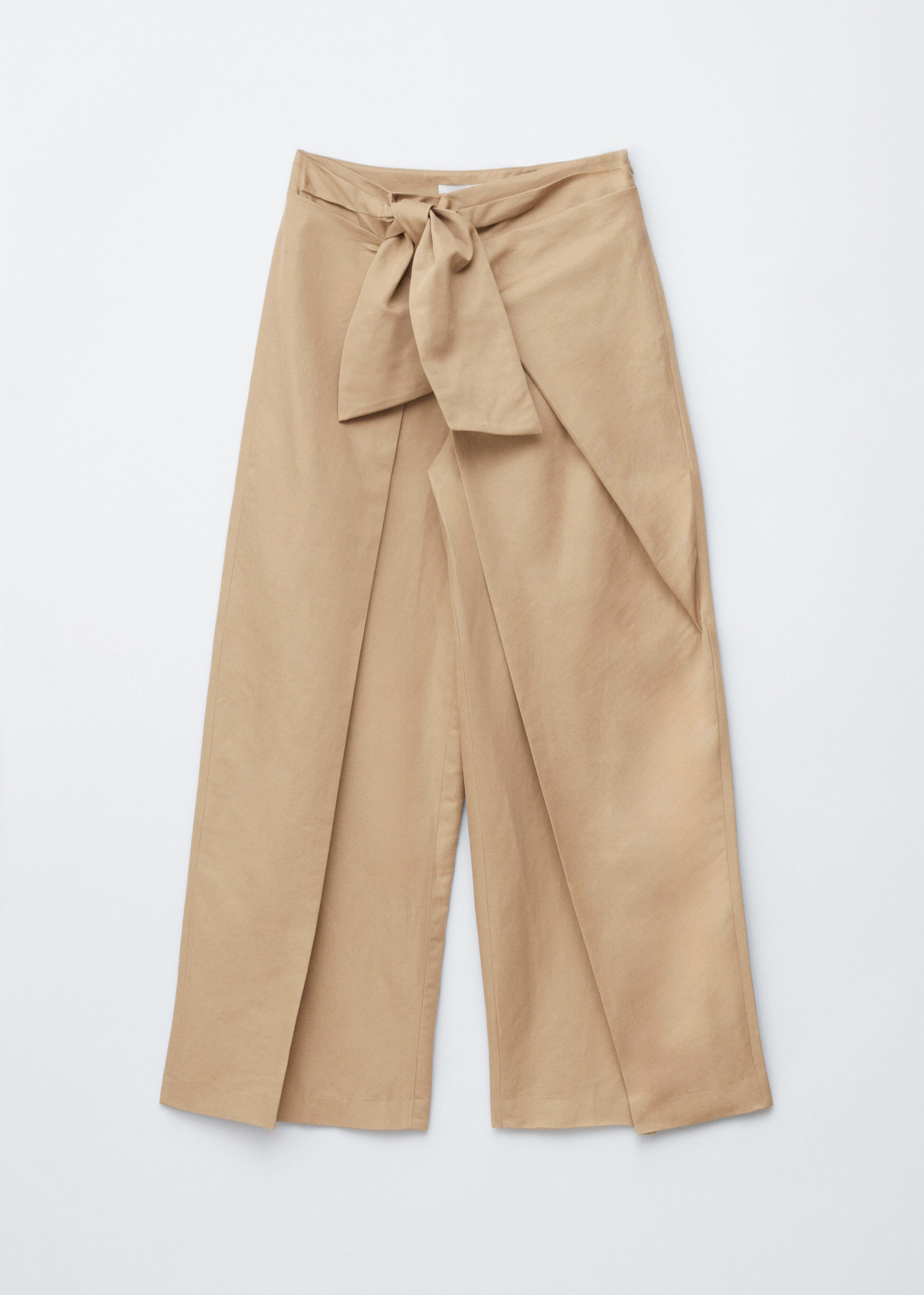 & Other Stories TIE-FRONT WIDE-LEG TROUSERS