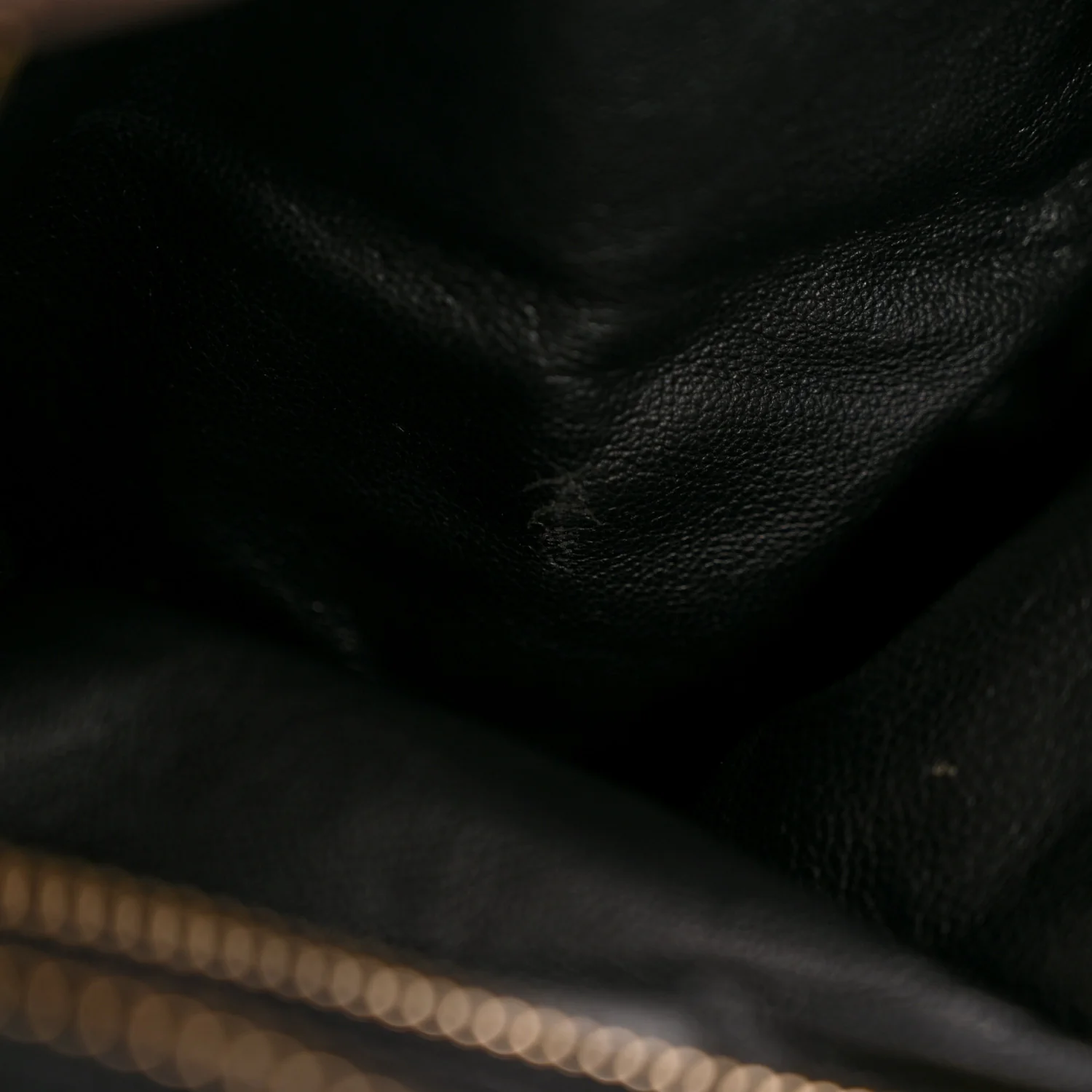 Snakeskin Large Luggage Black - Top Club