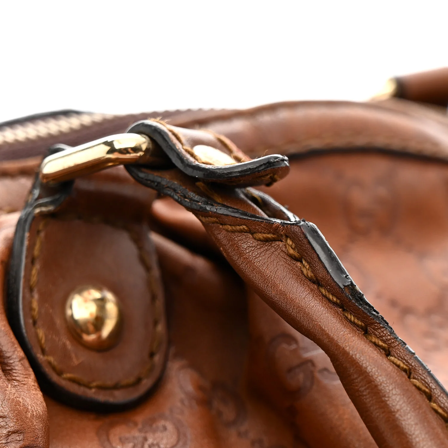 Guccissima Medium Sukey Tote Brown - Top Club