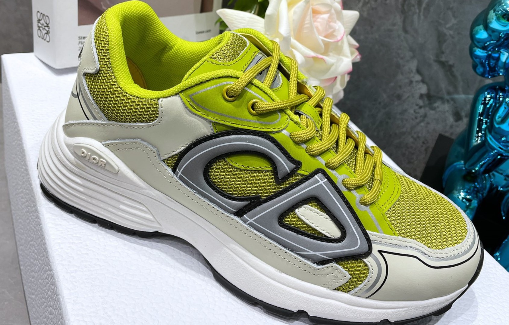 Dior B30 Dad Sneakers Green (AA Normal Quality Version) - Sneaker Replica Workshop