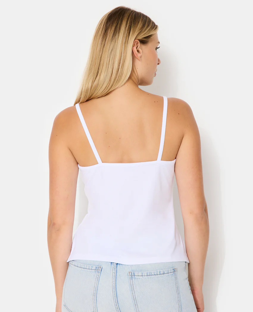 Pimkie Top à bretelles avec couture sous poitrine