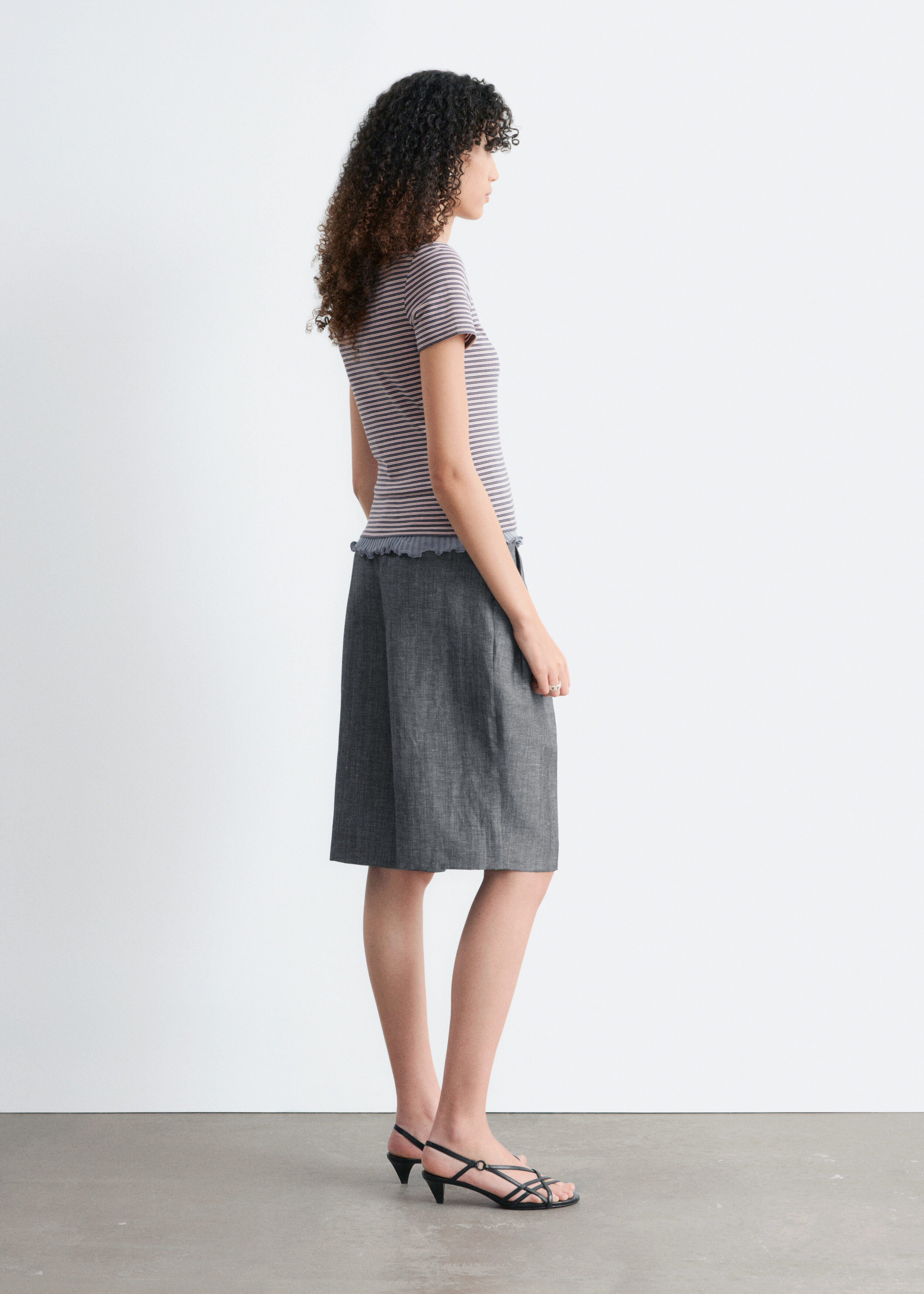 & Other Stories SLIM FIT JERSEY T-SHIRT