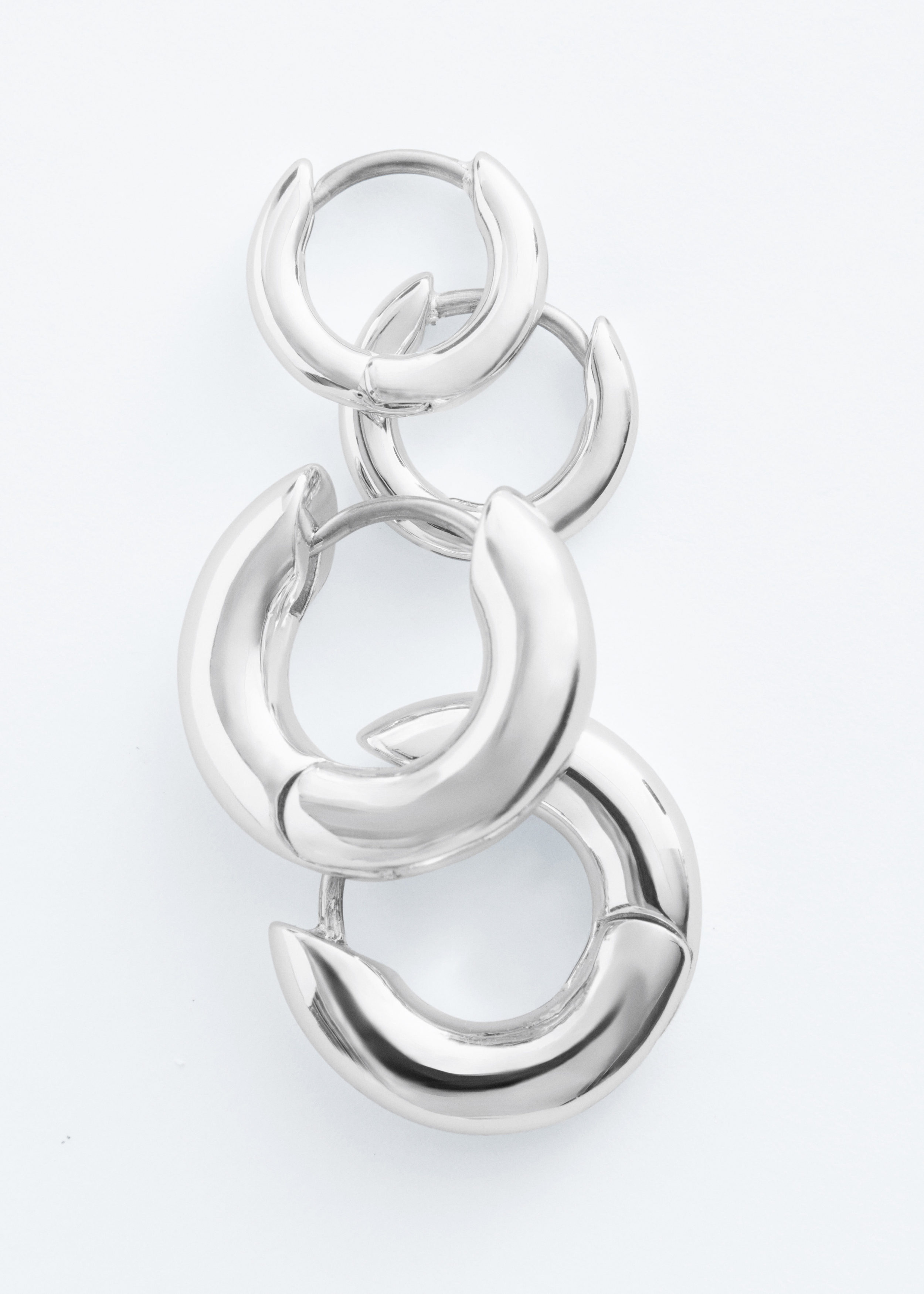 & Other Stories CHUNKY HOOP EARRING SET