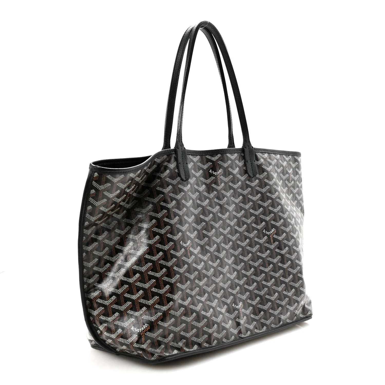 Goyardine Reversible Anjou PM Black - Top Club