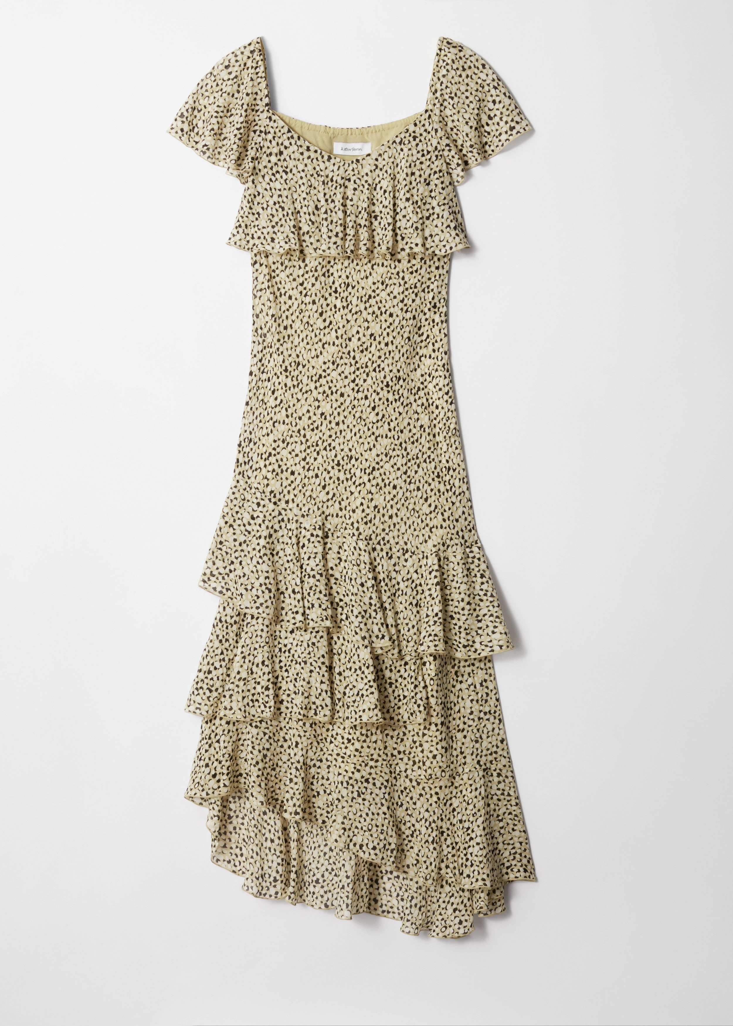 & Other Stories RUFFLE MAXI DRESS