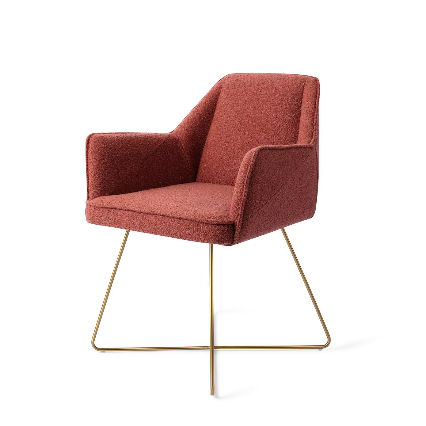 Tome Shabby Saffron Eetkamerstoel - Cross Gold