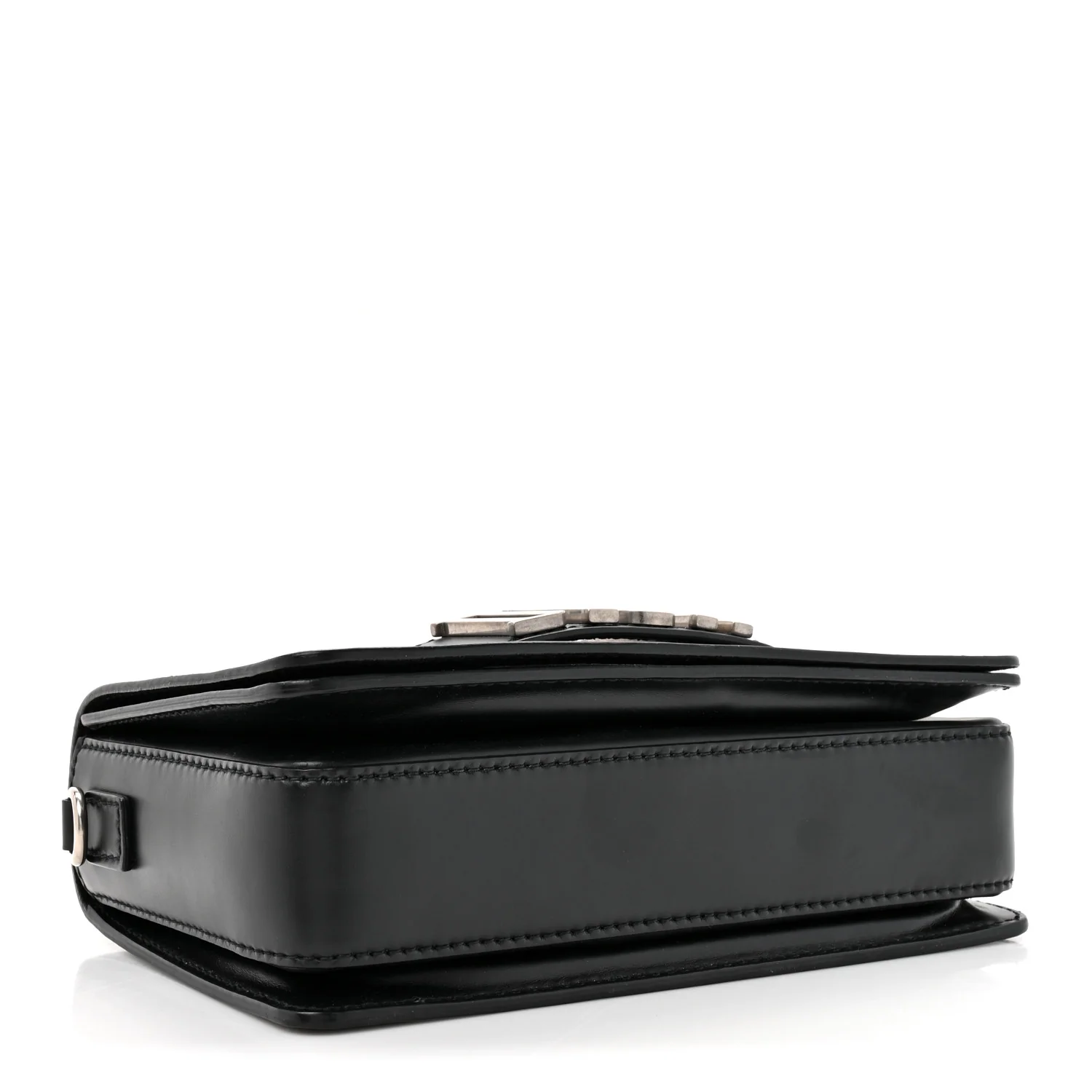 Smooth Calfskin Dio(r)evolution Flap Bag Black - Top Club