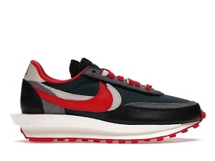 Nike LD Waffle, Sacai Undercover Midnight Spruce University Red - Sneaker Replica Workshop