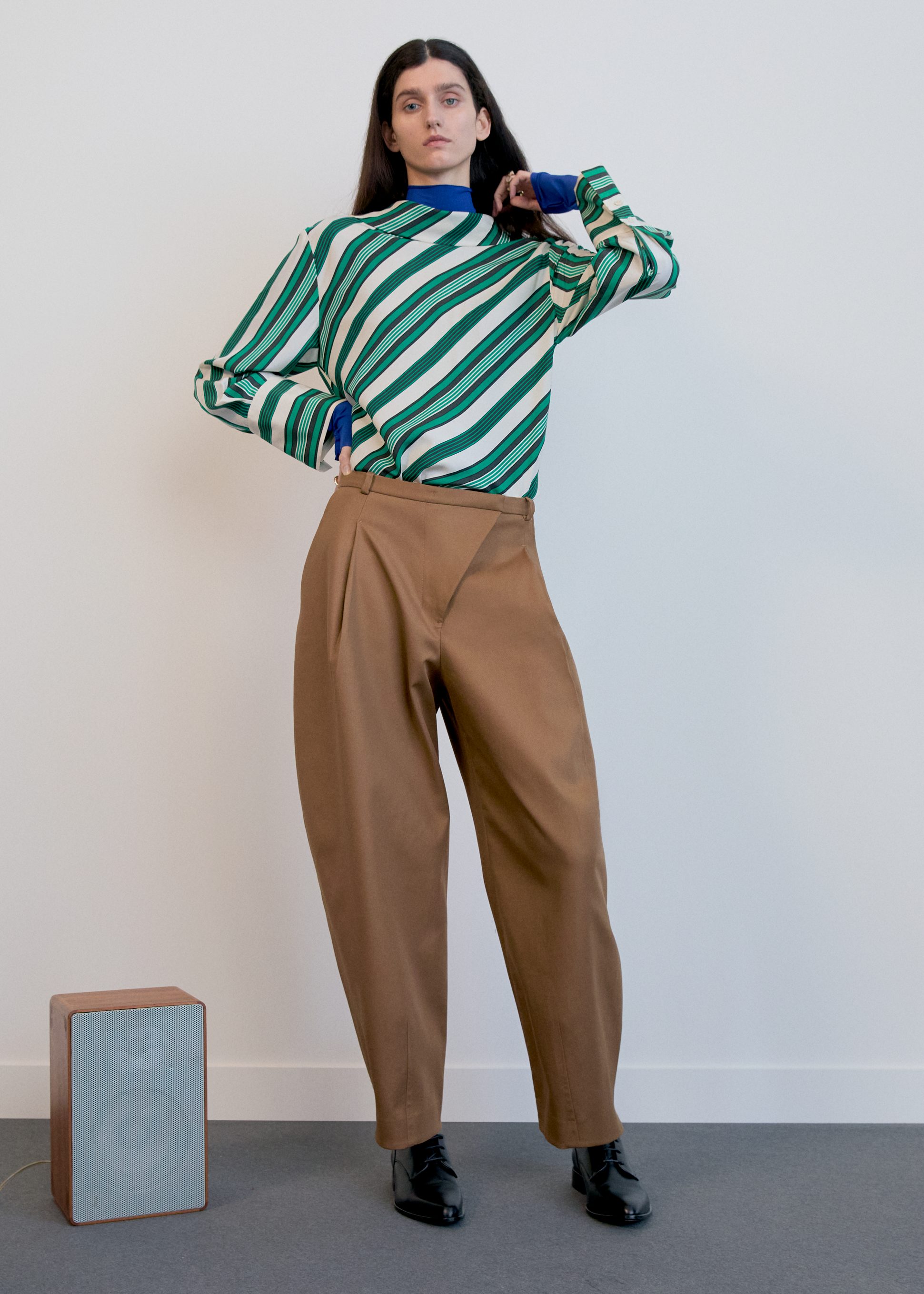 & Other Stories BARREL-LEG TROUSERS