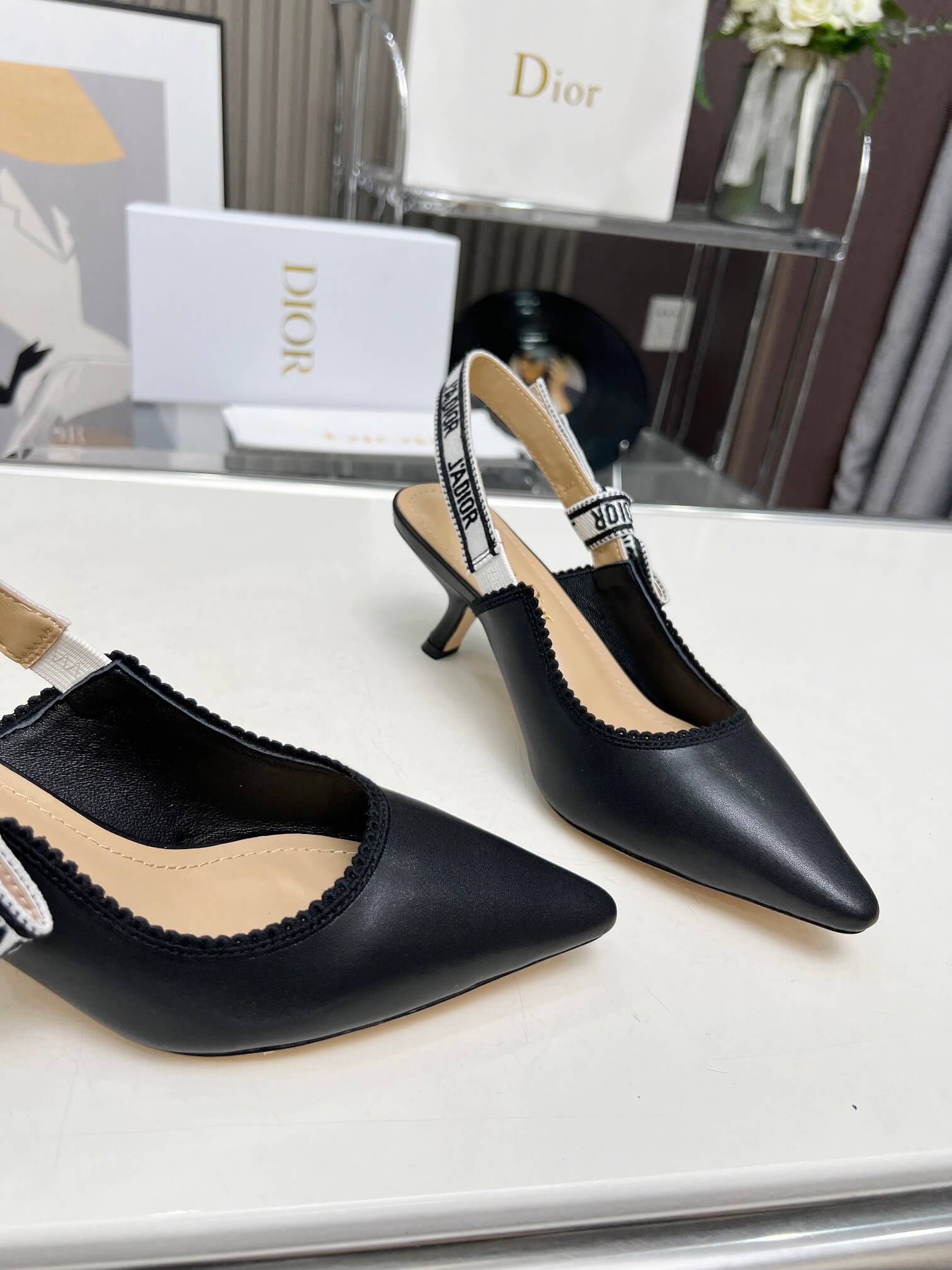 J Adior Slingback Pump - Top Club