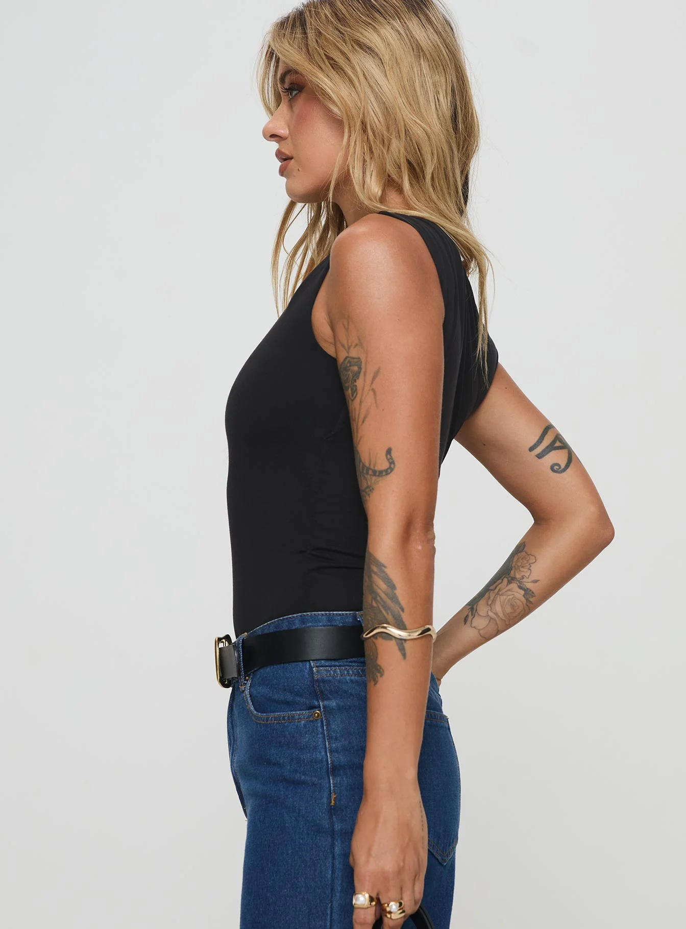 Miyako Bodysuit Black Tall