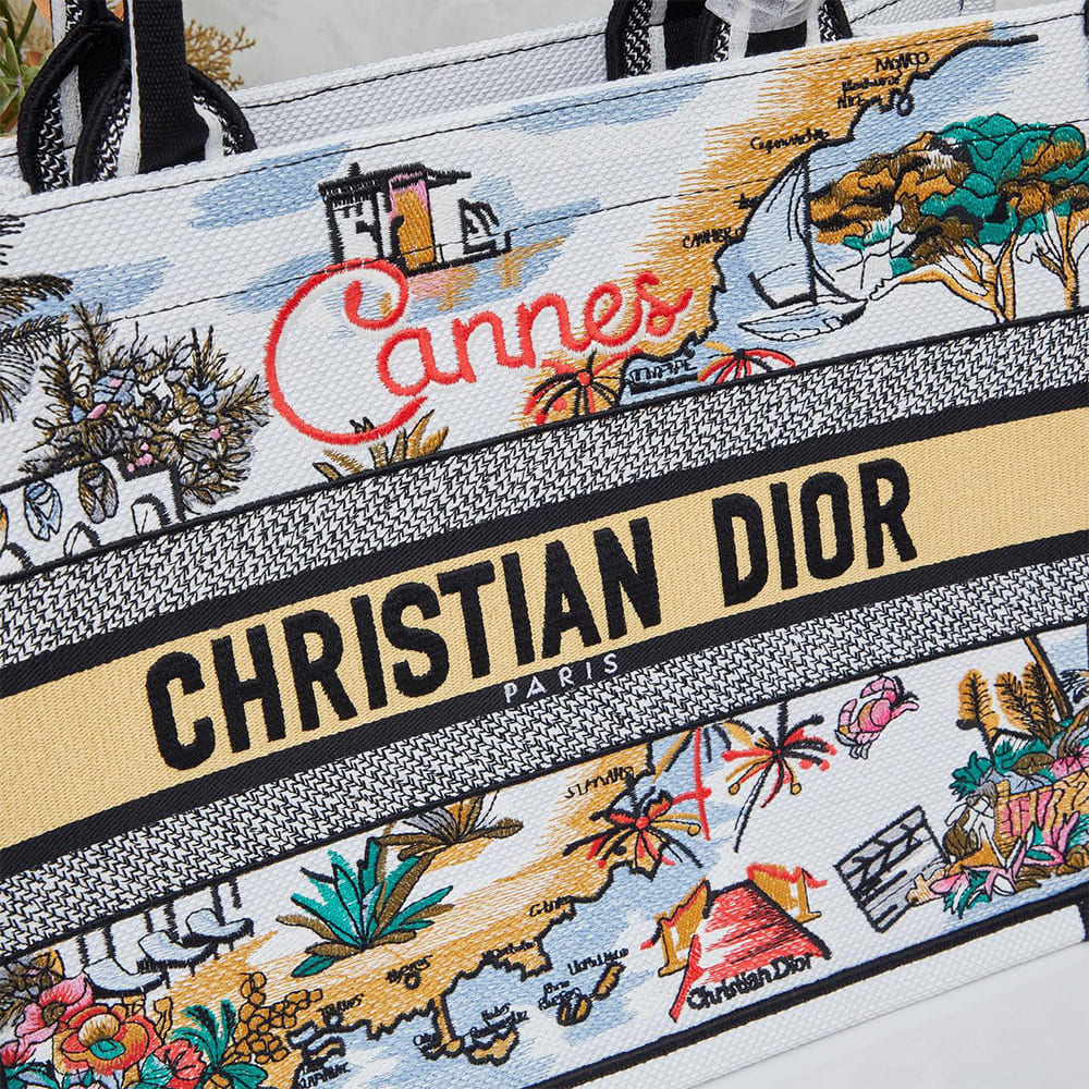 Dior Souvenir Medium Dior Book Tote - Top Club