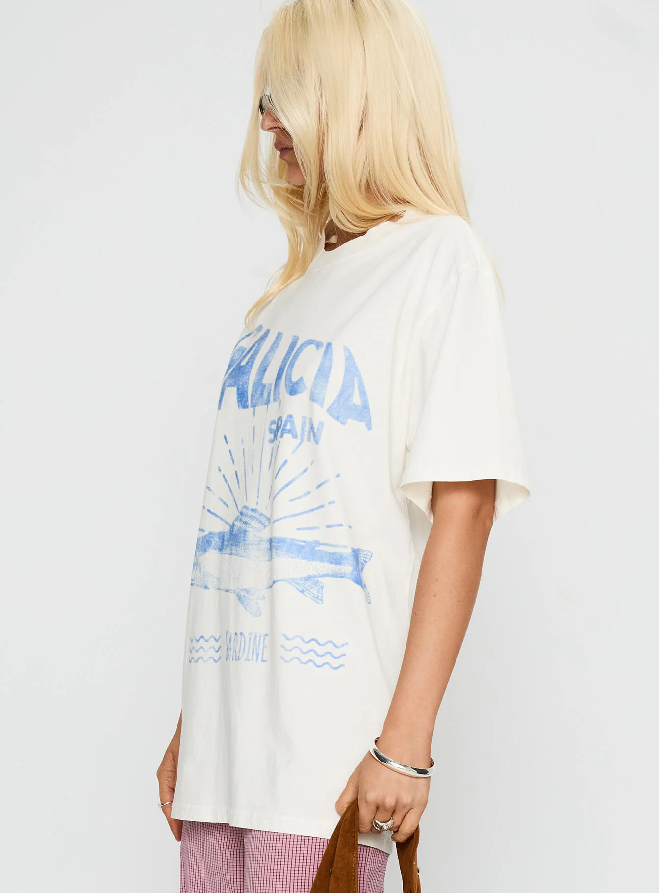 Galicia Spain Graphic Tee White / Blue