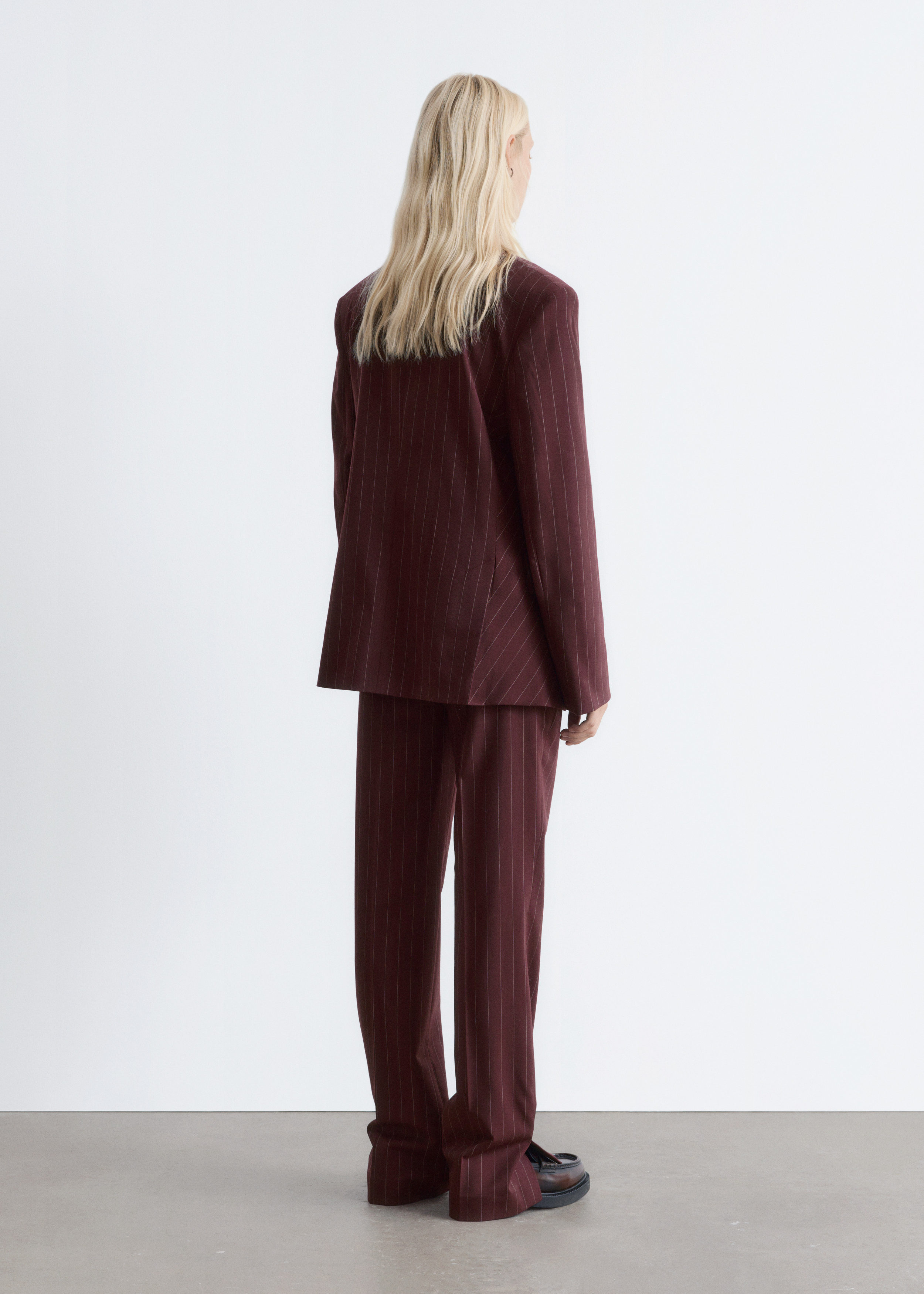 & Other Stories WOOL PRESS-CREASE TROUSERS