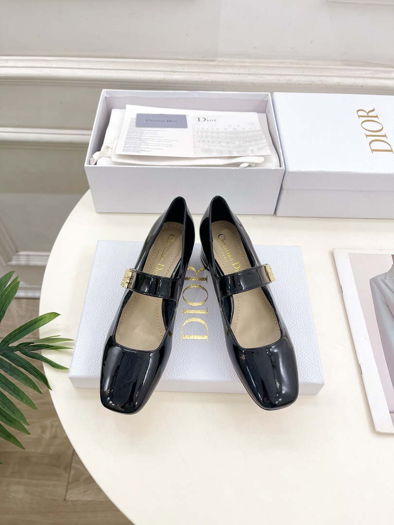 Dior KDV268VNI Miss Dior Pump 40mm Patent Calfskin D82980 - Sneaker Replica Workshop
