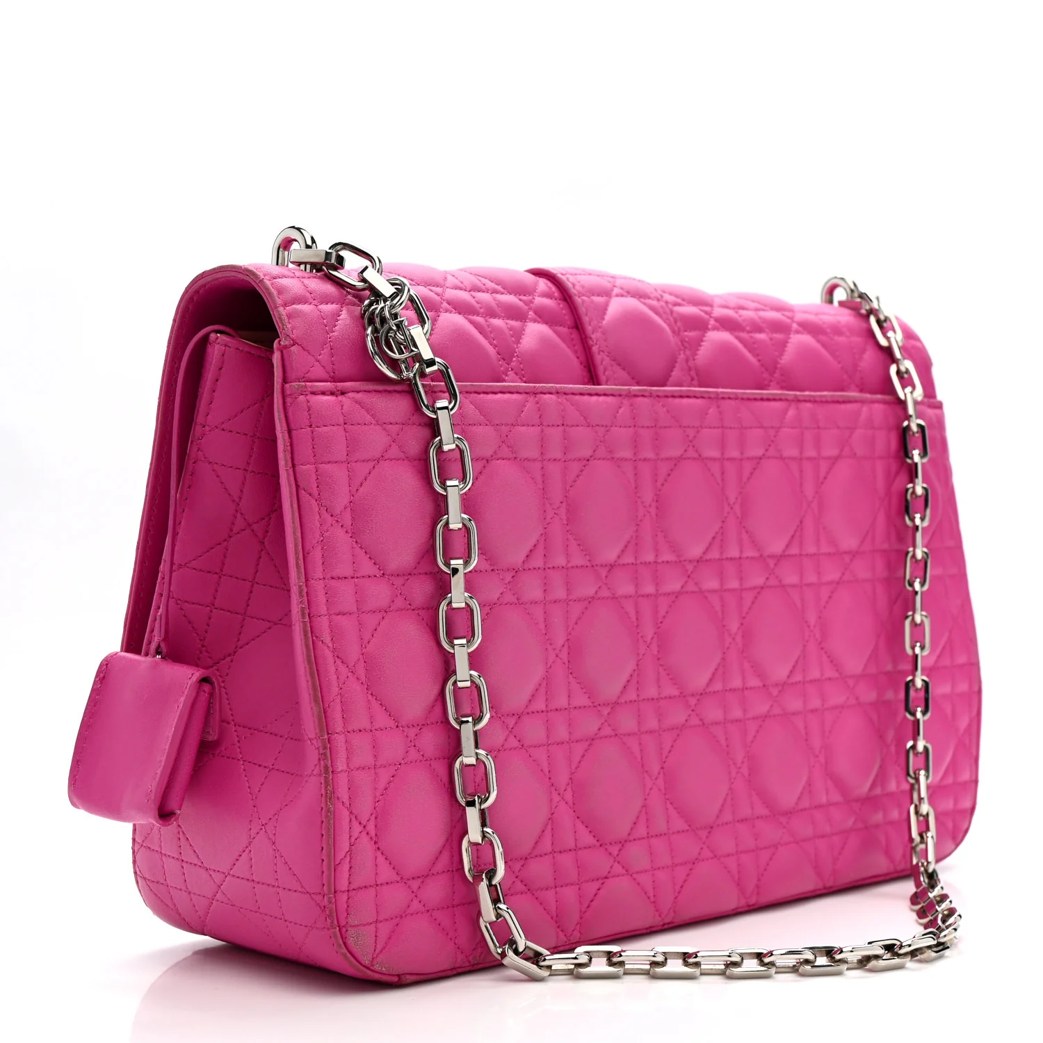 Lambskin Cannage Large Miss Dior Flap Sorbet - Top Club