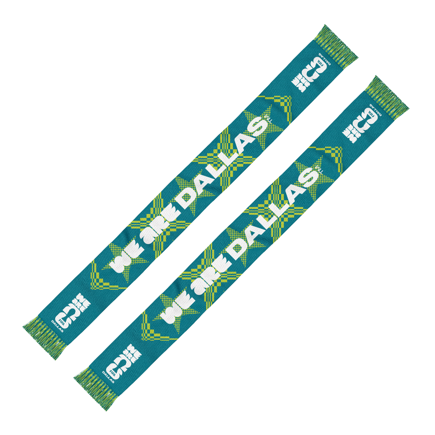 2026 World Cup Host City Dallas Scarf