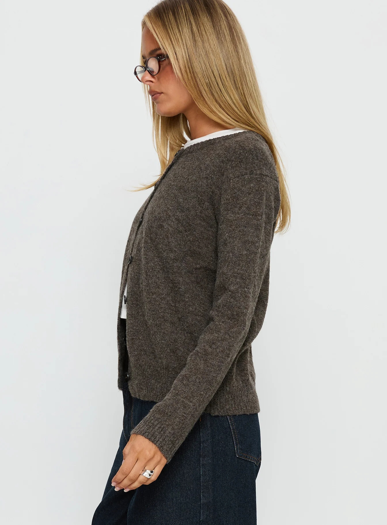 Better Than Fiction Cardigan Mocha