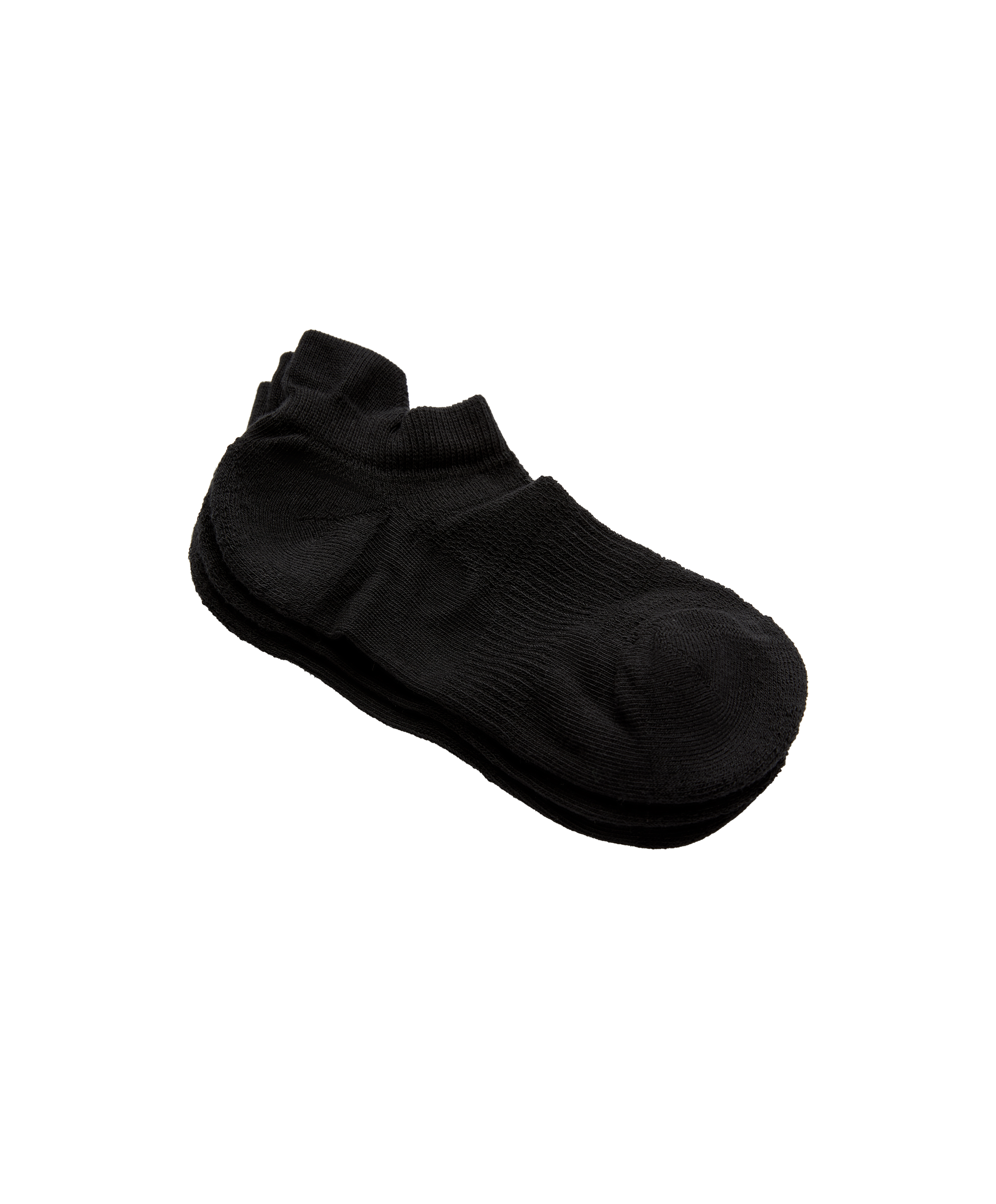 OYSHO 3 pairs of tab cotton blend sports sneaker socks