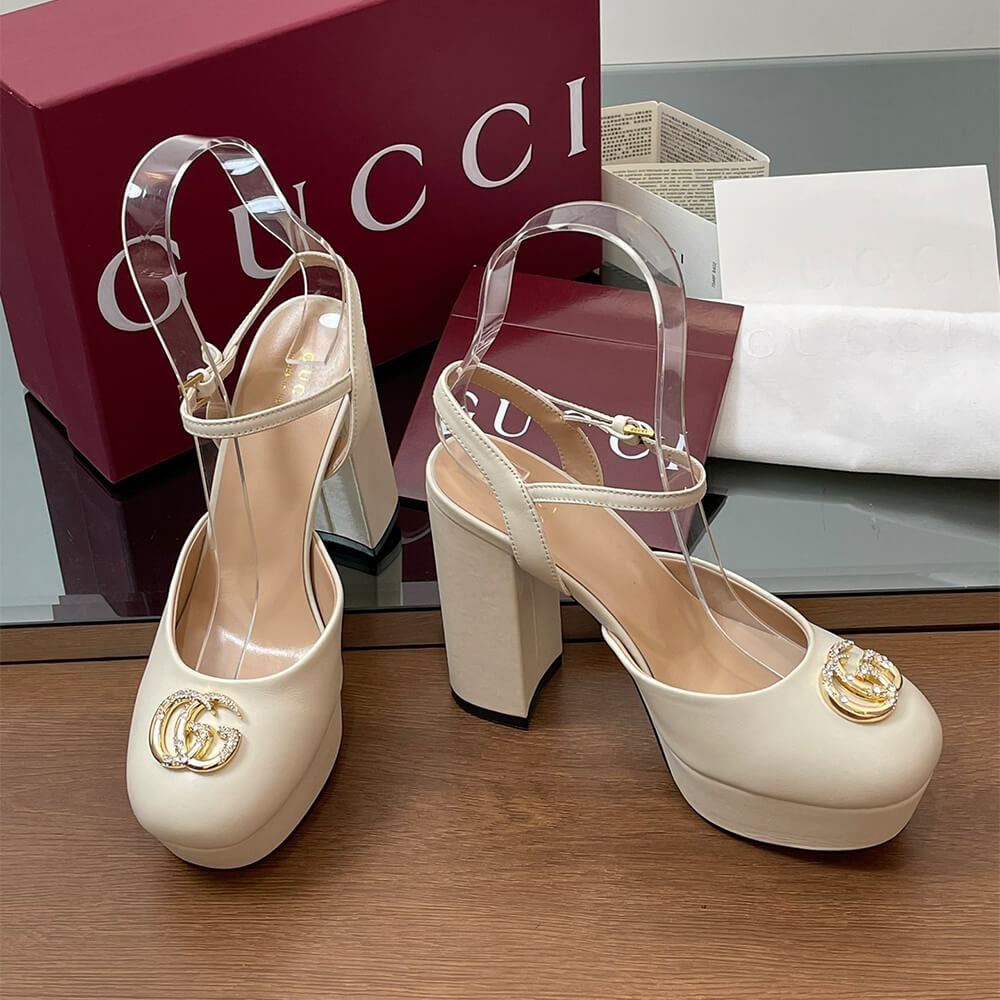 GUCCI Women s platform pump with Double G - Top Club