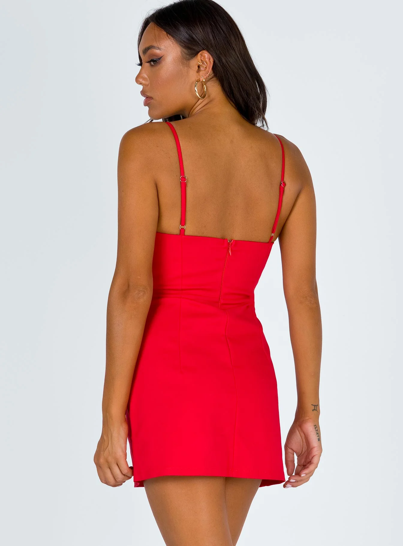 Novella Mini Dress Red