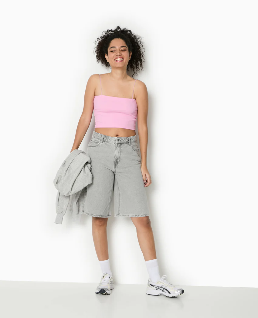 Pimkie Top bandeau court avec bretelles fines