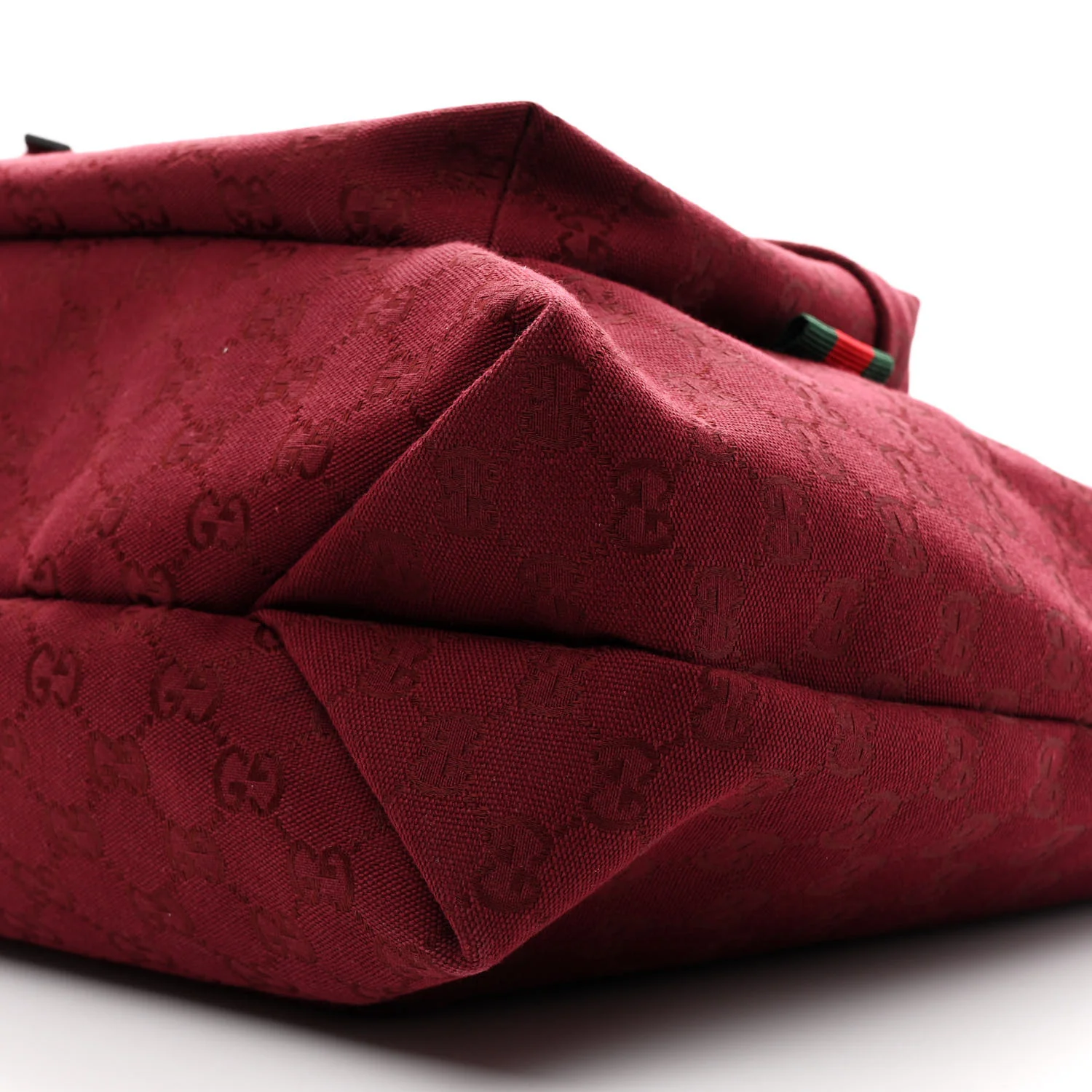 GG Supreme Monogram Large Shopping Tote Rosso Ancora - Top Club