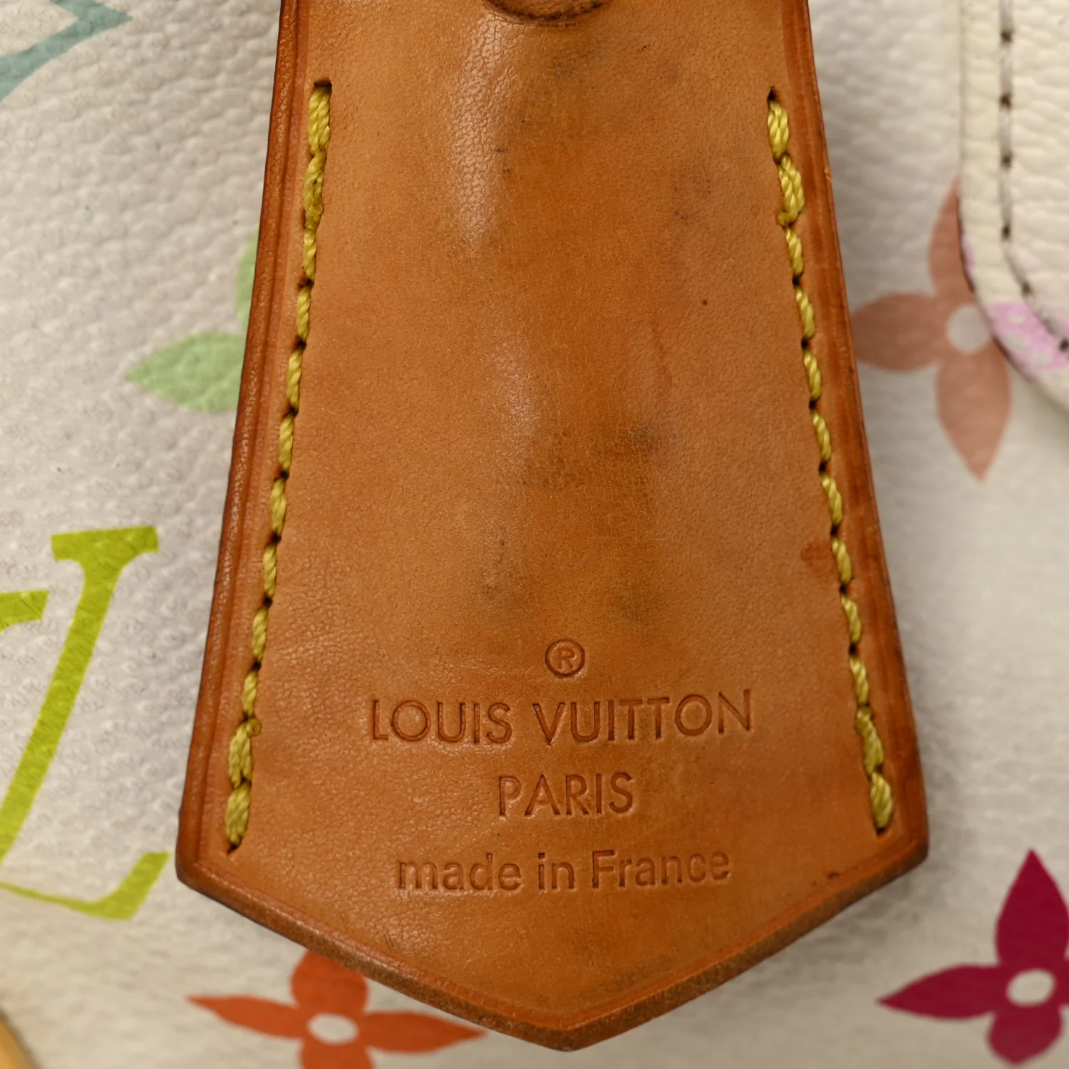 Monogram Multicolor Speedy 30 White - Top Club