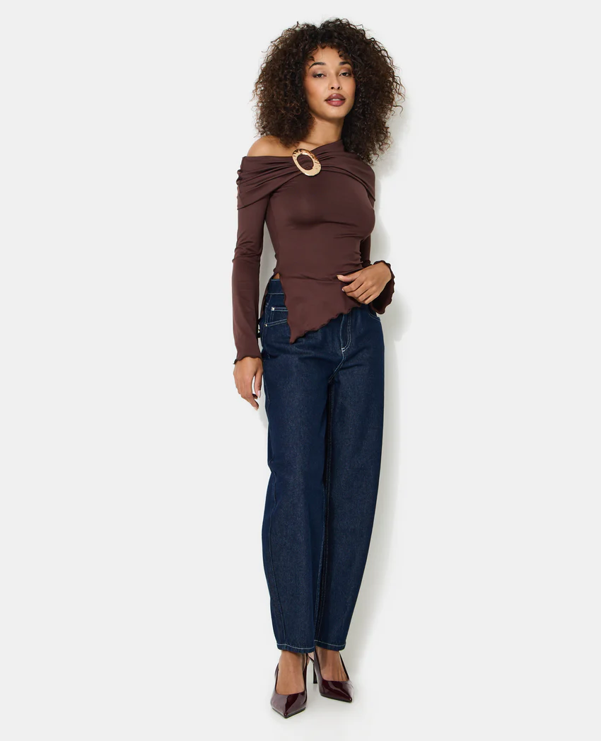 Pimkie Top asymétrique avec détail bijou