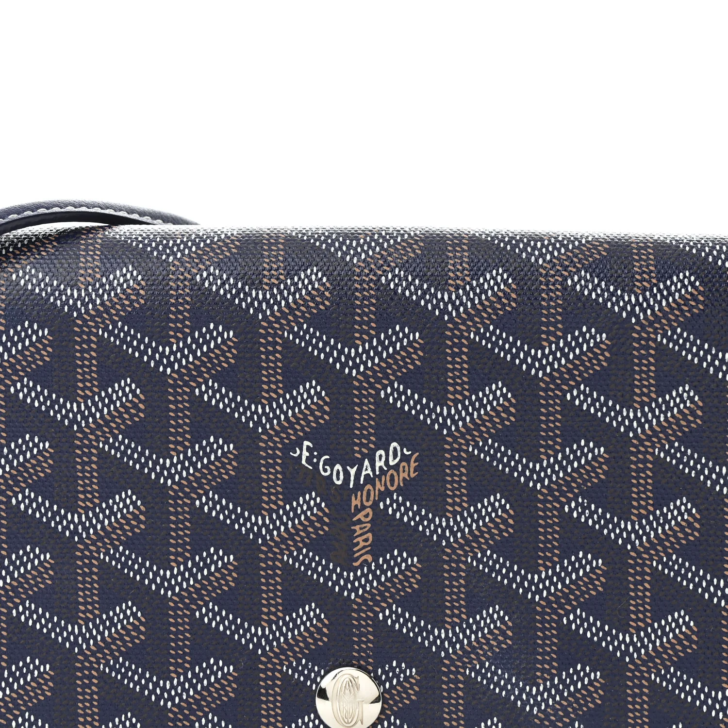 Goyardine Plumet Wallet Clutch Navy - Top Club