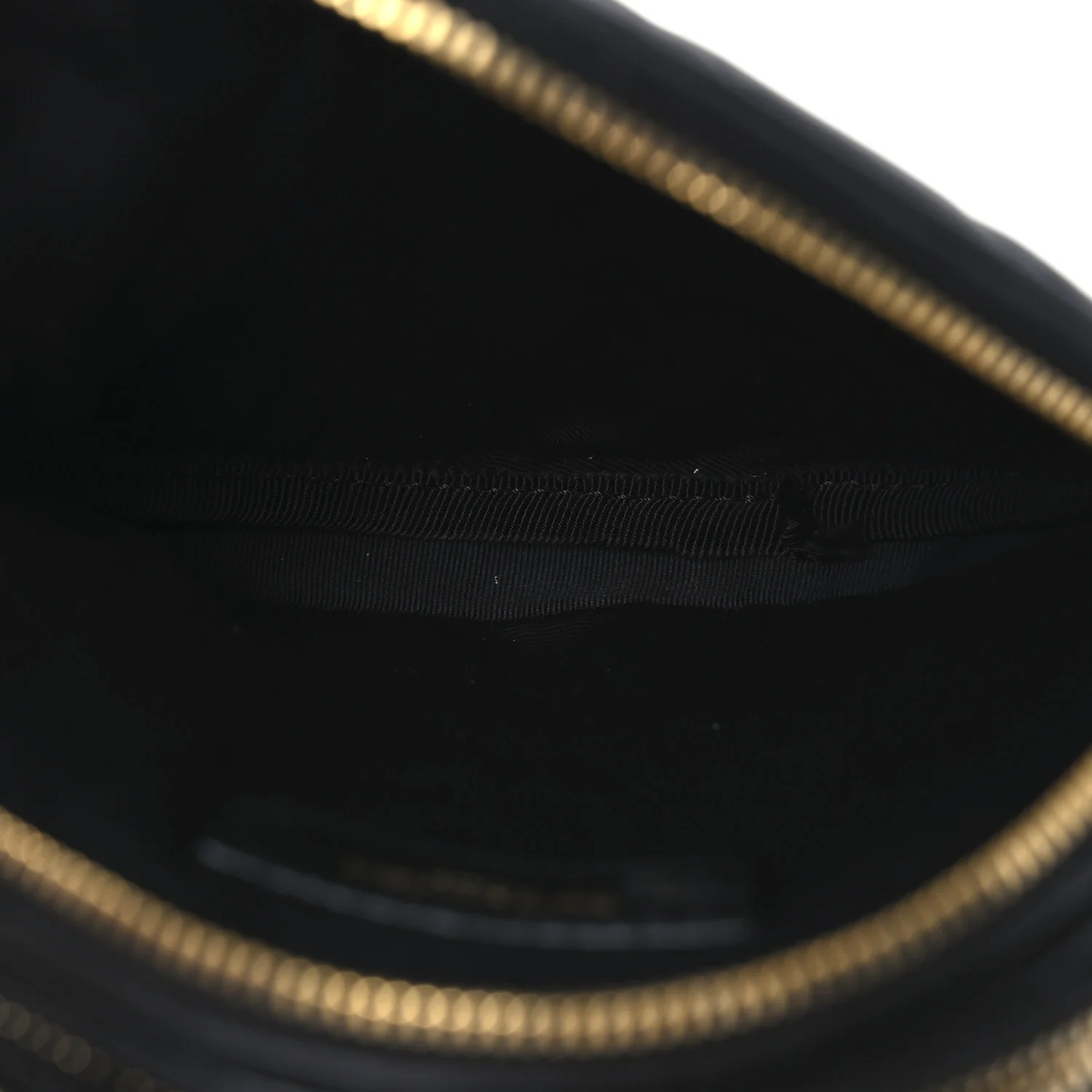 Lambskin Quilted Round Le Maillon Round Tassel Chain Crossbody Bag Black - Top Club