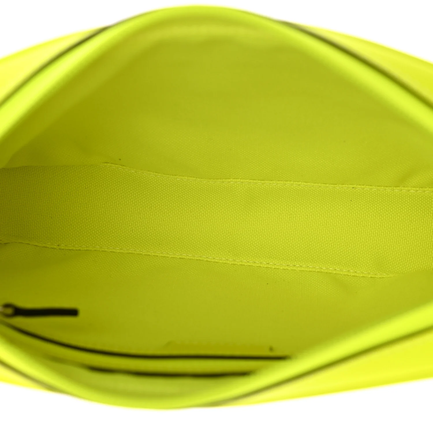 Rubber Effect Monogram GG Crossbody Bag Fluorescent Yellow - Top Club