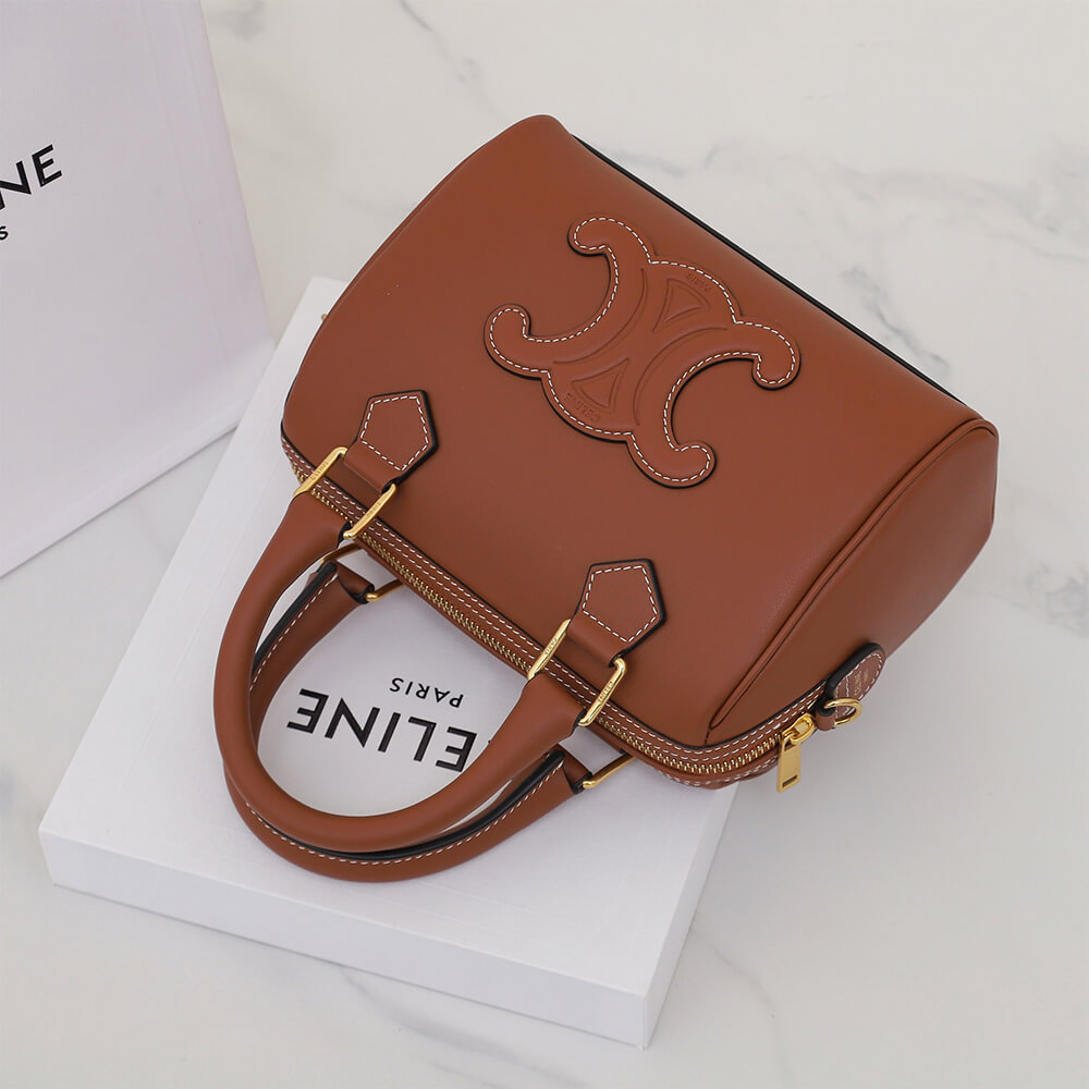 CELINE SMALL BOSTON IN Smooth Calfskin - Top Club