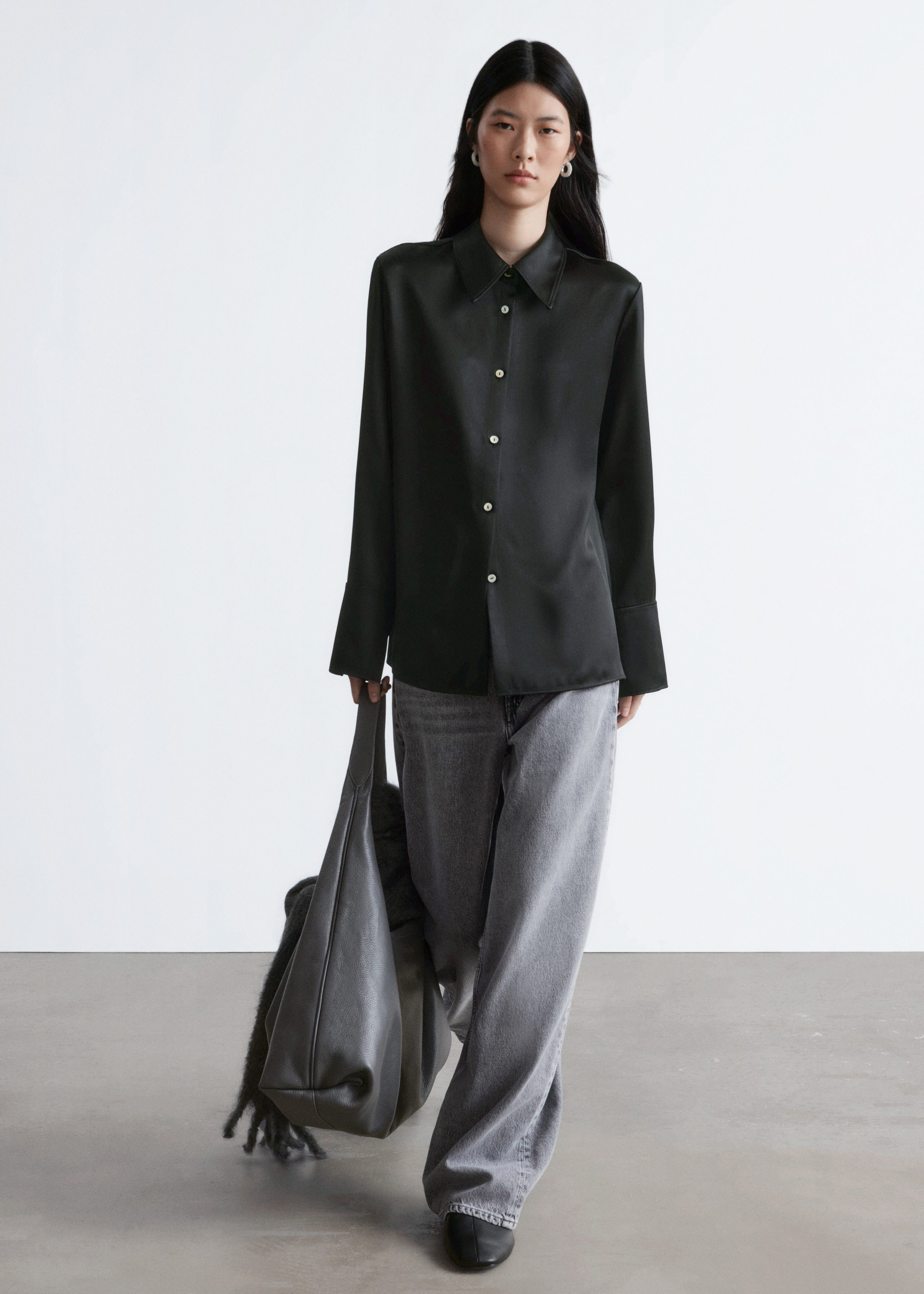 & Other Stories SATIN SHIRT