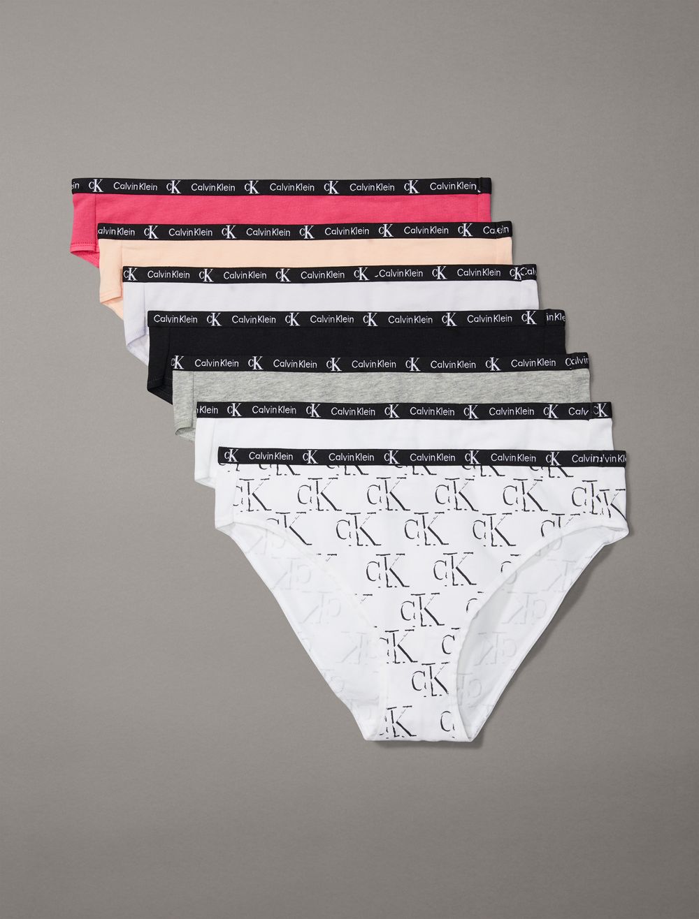 COACH CK 1996 Cotton Stretch 7-Pack Modern Bikini